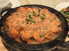 石板蒜蓉虾-小菜园新徽菜(溧阳万达店)