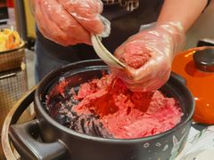 手打鲜牛肉丸-牛村来人潮汕牛肉火锅(西单店)