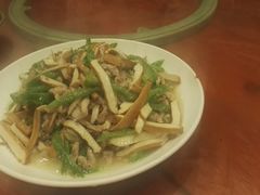 香干辣椒肉丝-张一品食府