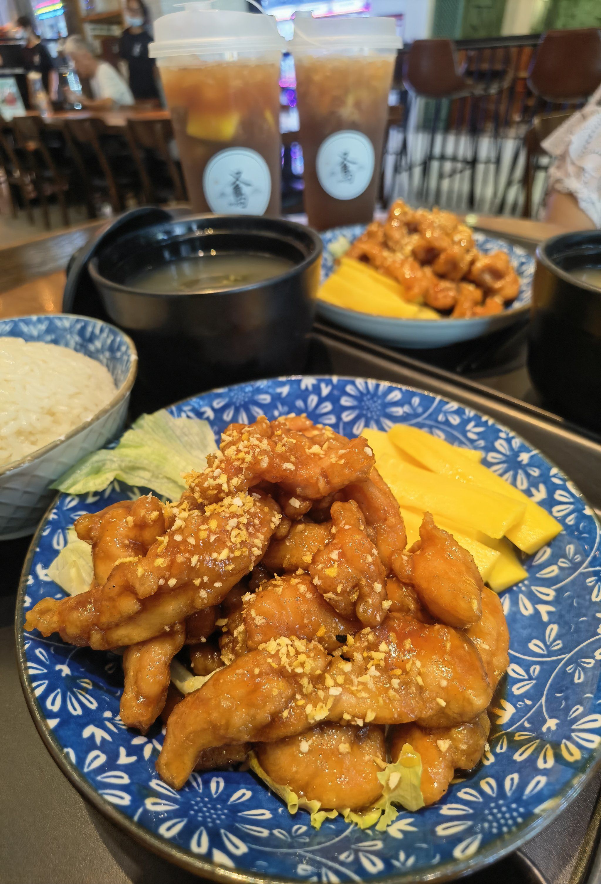 中山超好吃的香芒鸡柳饭
