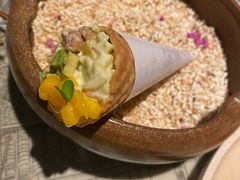 甜筒水果沙拉-桂满陇天书(南京德基旗舰店)