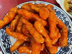 糖醋里脊-北大地皖峰饭馆