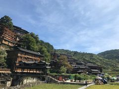 -西江千户苗寨-百年吊脚楼