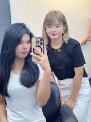 点击看大图 -藤野造型专业烫染接发