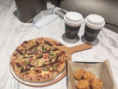 澳洲和牛芝香菌菇披萨-达美乐比萨(红山店)