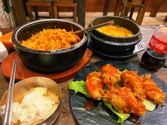 甜辣味炸鸡-韩一馆(吉大店)