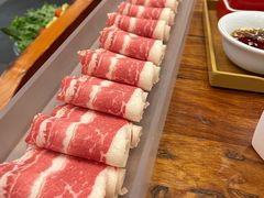 肥牛一米板-乐宴·老北京铜火锅(八卦岭店)