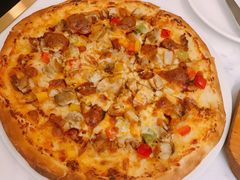 烤鸡肉薄披萨-老别墅西餐厅.酒馆(西堤店)