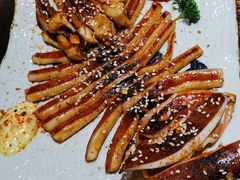 现烤整只大鱿鱼-小川洋风料理(街道口店)