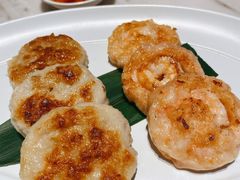香煎湛江虾饼拼墨鱼饼-汤城小厨•粤菜•靓汤(西直门凯德MALL店)