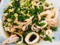 葱油鱿鱼-老杨饭店(万科里店)