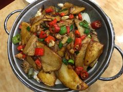 干锅土豆-力力豆花庄(广渠门店)