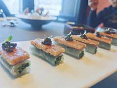 鱼子酱脆皮野菜松板肉-上海滩餐厅(BFC外滩金融中心店)