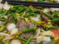 冲菜蒸牛肉-鹅城