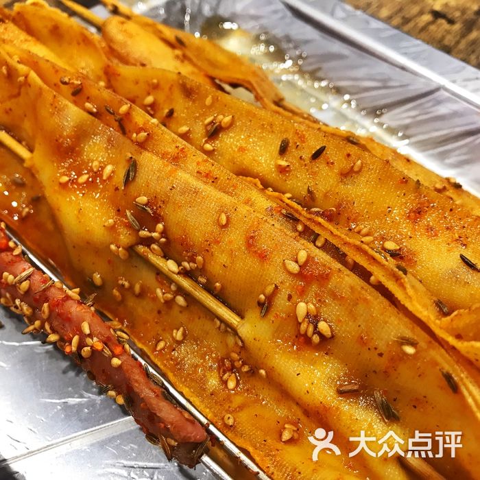 吉林海涛烧烤干豆腐串图片-北京烧烤-大众点评网