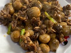 鲜菇炒鸡肾-醉贤居