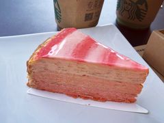 茶瓦纳桃桃千层蛋糕-星巴克(天津五大道店)