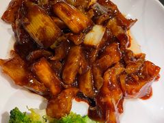 葱烧蹄筋-那家老院子东北菜.饺子.小鸡炖蘑菇(宁山店)