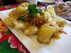 锅包肉-闯关东东北农家菜(崂山石老人店)