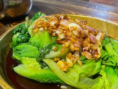 红葱头淋生菜-桃姐农庄老字号(从化温泉店)
