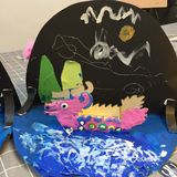 【成长纪少儿美术馆·作品分享】端午手工课— 赛龙舟