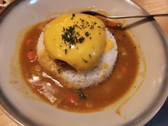 芝士牛肉汉堡咖喱饭-红小满休闲餐厅(十全街店)