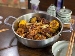 内蒙焖面-内蒙焖面大盆骨餐馆(山大路店)