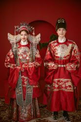 点击看大图 怀旧复古-挪娅婚纱摄影皇家会所