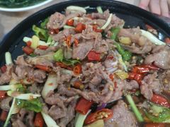 铁板牛肉-洪霞餐馆