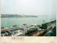 遥望鼓浪屿景色-厦门海港英迪格酒店(中山路店)