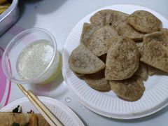 -老红桥炸灌肠牛肚锅烧烤(定福庄店)