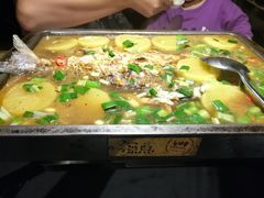 -探鱼·鲜青椒爽麻烤鱼(中天广场店)