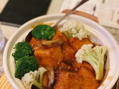 日式花菇豆腐煲-T館·花园艺术餐厅