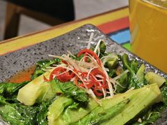 白灼油麦菜-滋味烤鱼(超洋店)