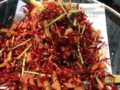 -东来菜馆•手抓海鲜家常菜•海鲜锅贴(鸽子窝店)