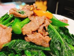 芥兰炒牛肉-文记壹心鸡(宝华路店)