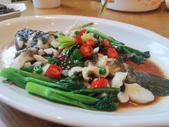 鲜花椒蒸笋壳鱼-德胜轩正宗顺德菜(宝安沙井会展中心店)