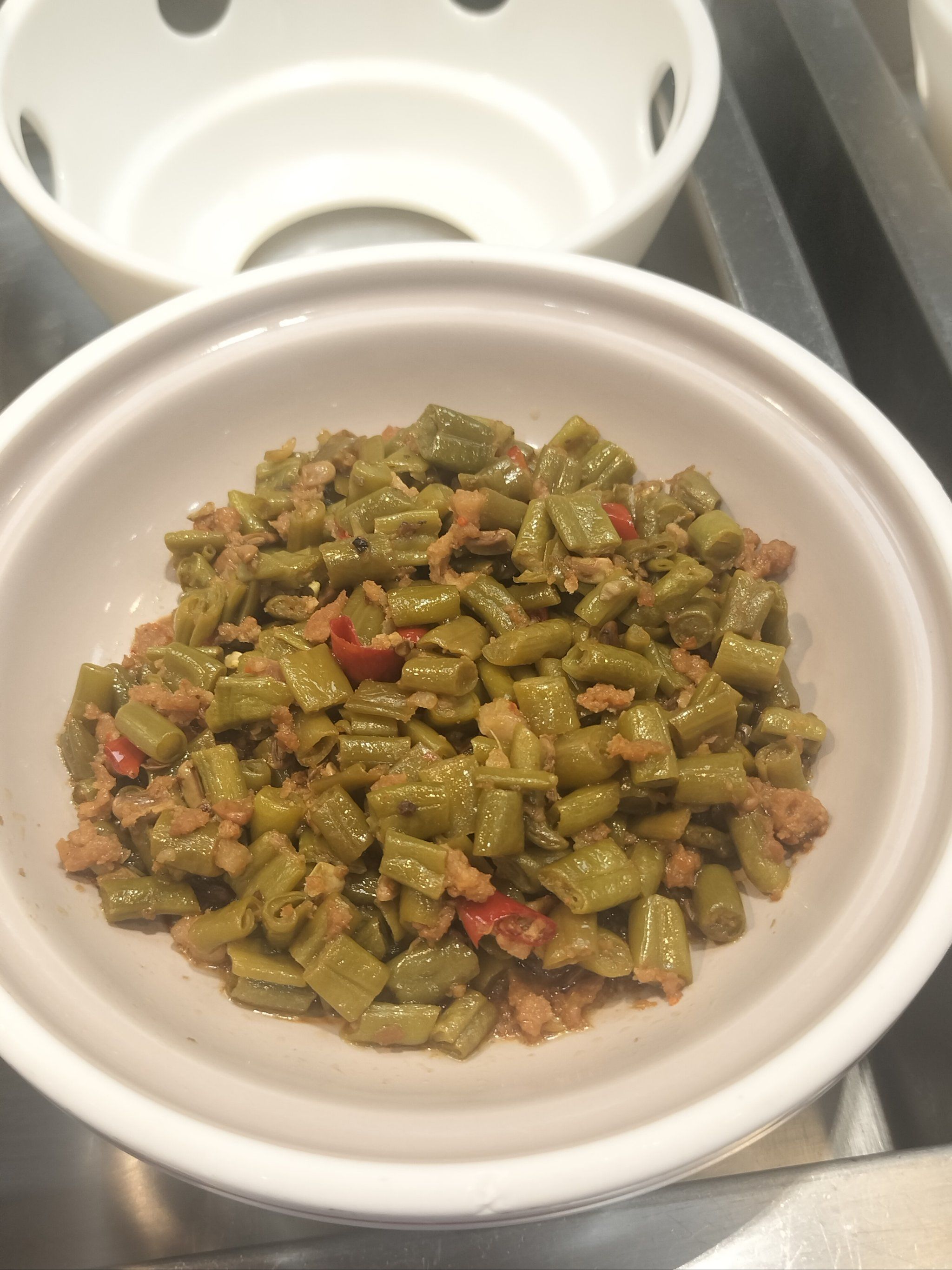 健康吃货的豆角肉丁