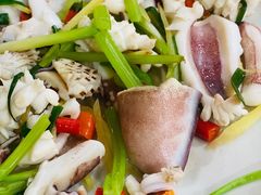 鲜鱿鱼-潮粥馆(长江花园店)