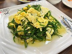 沙葱炒蛋-清真·伊清阁餐厅