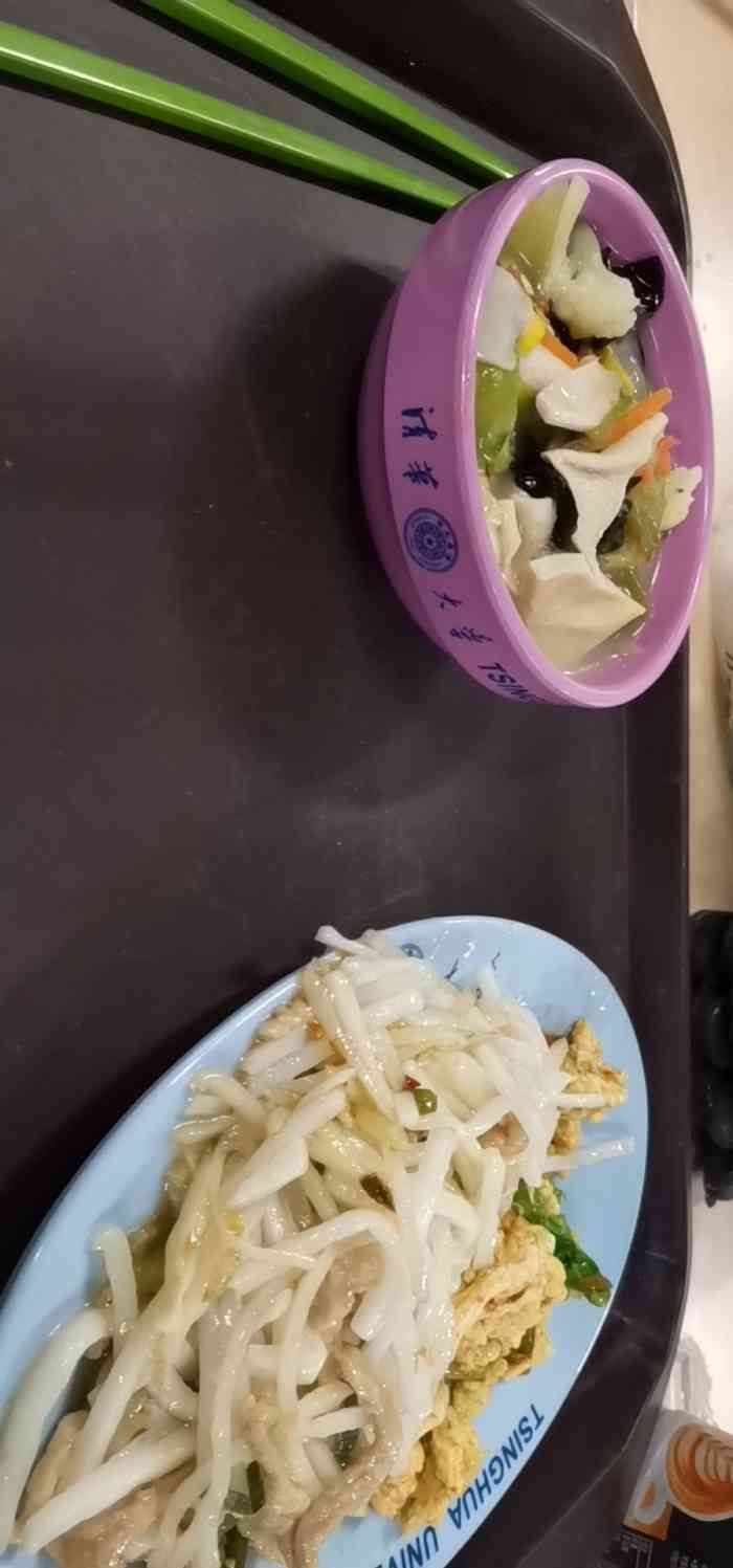 清华大学-紫荆园餐厅-"总体:作为宿舍区两大霸主(紫荆,桃李)之.