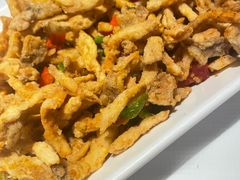 椒盐蘑菇-西域阿里马新疆菜·清真(桂花路店)