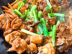 农家特色焖走地鸡-庆丰农庄·团建·农家菜(大浪店)