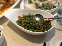 揽菜四季豆-浦东绿地铂骊酒店品珍轩中餐厅