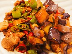 茄子肉丁小公鸡双拼拌面-文三里屯面馆(三里屯店)