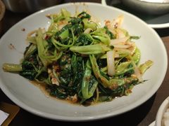 马拉盏炒通菜-大头虾越式风味餐厅(光明广场店)