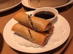 鸡丝鲜虾春卷-鼎泰丰(德基广场店)