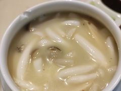 上汤鲜菌烩虾滑-京华烟云·北京烤鸭(领展购物广场·中关村店)