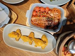 蛋黄鸡翅-蜜桃餐厅·伴山(湖滨商业街店)