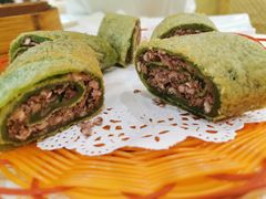 绿茶红豆薄撑-顺德人家食府(黄金广场店)